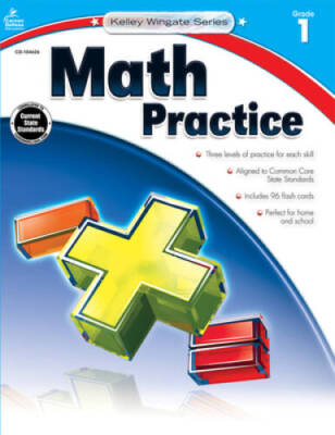 Math Practice, Grade 1 (Kelley Wingate) - Paperback - GOOD