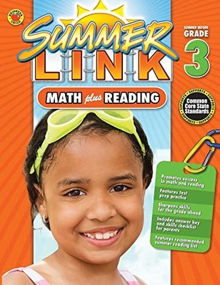 Math Plus Reading Workbook: Summer Before Grade 3 (Summer Link) - - Paperbac...
