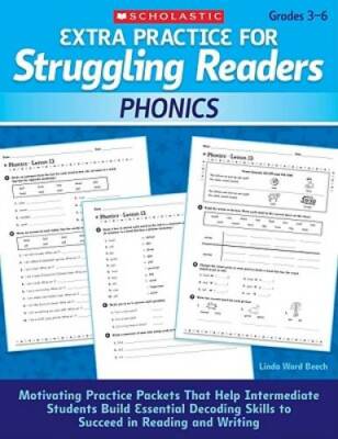 Extra Practice for Struggling Readers: Phonics: Motivating Practice Packe - GOOD