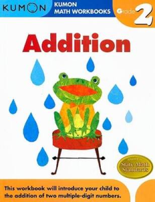Grade 2 Addition (Kumon Math Workbooks) - Paperback - VERY GOOD