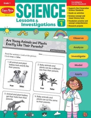 Science Lessons and Investigations, Grade 1 - Paperback - VERY GOOD