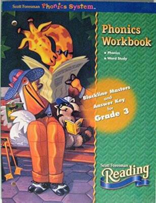 Phonics Workbook Blackline Master and Answer Key (Scott Foresman Rea - VERY GOOD
