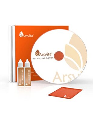 For Cd Vcd Dvd With Microfiber Cloth And 2 Solution