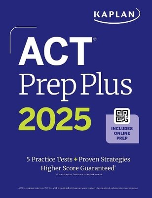 ACT Prep Plus 2025: Study Guide includes 5 Full Length Practice Te (Taschenbuch)