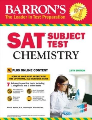 Barron's SAT Subject Test: Chemistry, 14th Edition Review of 1st year College  
