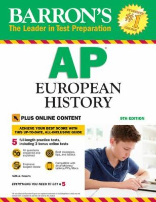 Barron's AP European History with Online Tests [Barron's Test Prep] by Roberts M