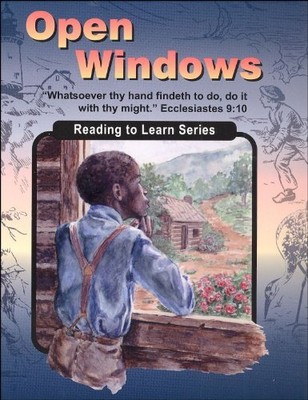 OPEN WINDOWS: FIFTH GRADE READER By Ruth K. Hobbs - Hardcover **Mint Condition**