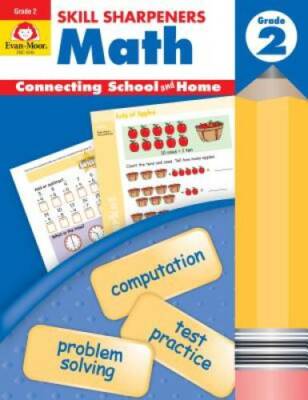 Skill Sharpeners Math, Grade 2 - Paperback - GOOD
