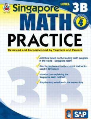 Math Practice, Grade 4 (Singapore Math) - Paperback - GOOD