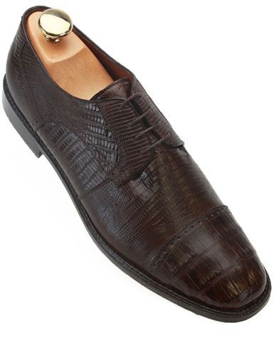 Los Altos Exotic Genuine Crocodile Dress Shoes. Size 10.5 | eBay display picture 1