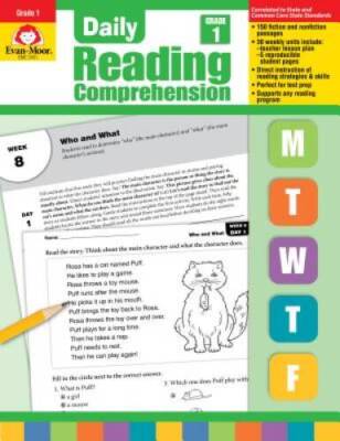 EMC3451 - DAILY READING COMPREHENSION GR 1 - Toy By Evan-Moor - GOOD