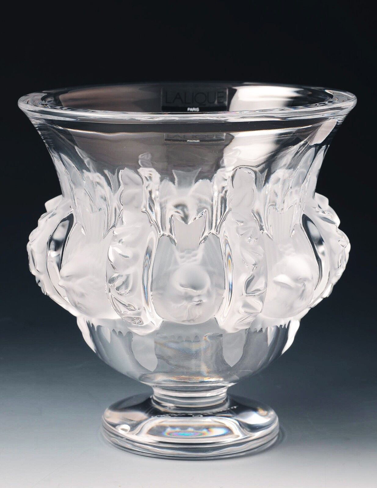 Lalique Dampierre Bird Vase - NIB - #1223000 | eBay Lalique Dampierre Bird Vase - NIB - #1223000 | eBay
