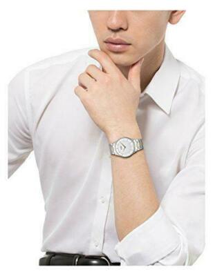 Pre-owned Citizen Eco-drive Stiletto White Dial Men's Watch Ar3014-56a