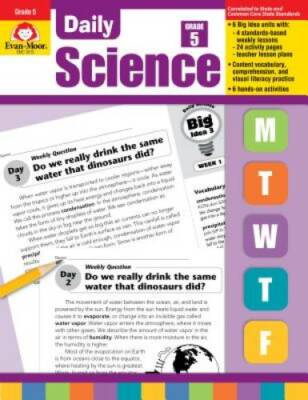 Daily Science, Grade 5 - Paperback By Evan Moor - GOOD
