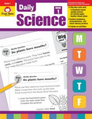 Daily Science, Grade 1 - Paperback By Evan Moor - GOOD