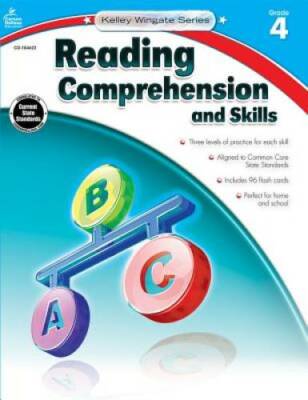 Reading Comprehension and Skills, Grade 4 (Kelley Wingate) - Paperback - GOOD