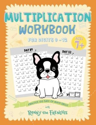 Multiplication Workbook for Digits 0  12: Practice 100 days of math dr - GOOD
