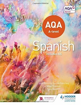 AQA A-level Spanish (includes AS) by Thacker, Mike Book The Fast Free Shipping