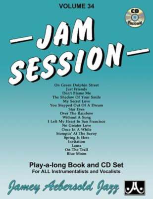 Jamey Aebersold Jazz -- Jam Session, Vol 34: Book & 2 CDs by Jamey Aebersold