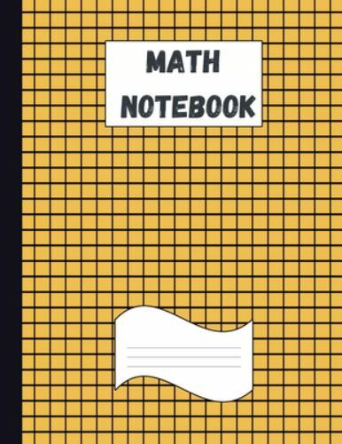 Math Notebook : Large Simple Graph Paper Notebook / Mathematics and ...