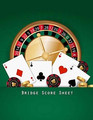 BRIDGE SCORE SHEET: BRIDGE SCORING GAME RECORD LEVEL By Narika Publishing *NEW*