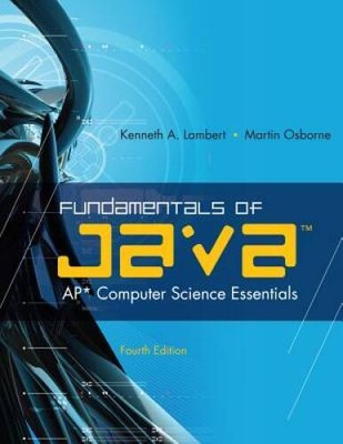 Fundamentals of JavaTM: AP* Computer Science Essentials - Hardcover - ACCEPTABLE