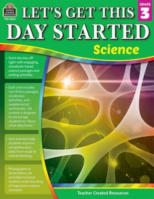 Lets Get This Day Started: Science Gr 3 - Paperback By Tracy Edmunds - GOOD