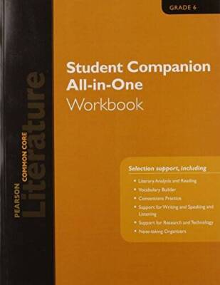 PEARSON LITERATURE 2015 COMMON CORE STUDENT COMPANION ALL-IN-ONE WORKBOOK - GOOD