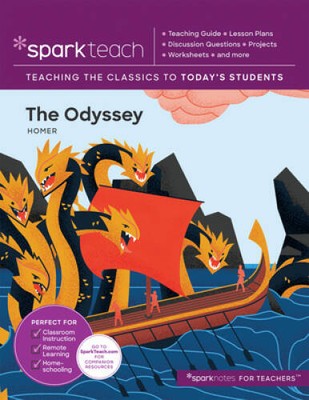 SparkTeach: The Odyssey (Volume 14) - Paperback By SparkNotes - VERY GOOD