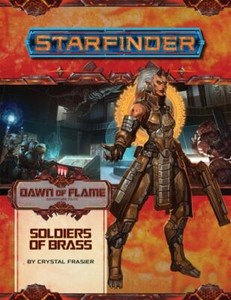 Paizo Starfinder RPG Dawn of Flame - Приключенческая игра Медные солдаты (2 из 6) PZO7214