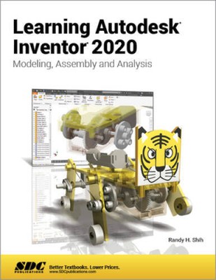 Learning Autodesk Inventor 2020 - Perfect Paperback By Randy H Shih - VERY GOOD