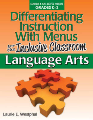 Differentiating Instruction with Menus for the Inclusive Classroom:  - VERY GOOD