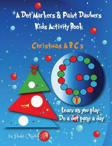 Dot Markers and Paint Daubers Kids Activity Book: Christmas Letters ...