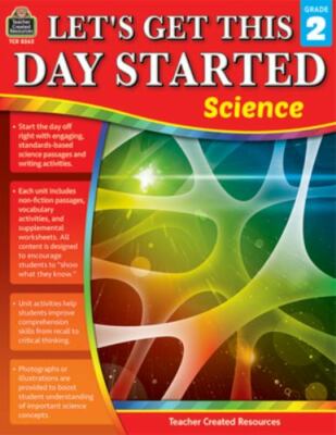 Let's Get This Day Started: Science Grade 2 by Edmunds, Tracy, Good Book