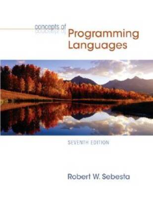 Concepts of Programming Languages (7th Edition) - Hardcover - GOOD