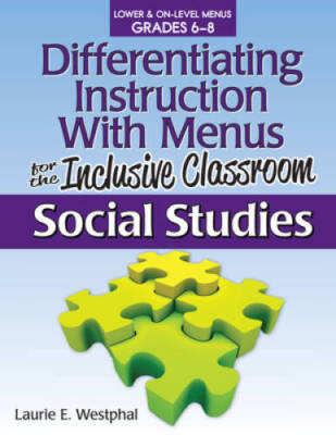 Differentiating Instruction with Menus for the Inclusive Classroom: Socia - GOOD