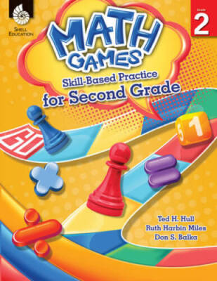 Math Games: Skill-Based Practice for Second Grade - Paperback - GOOD