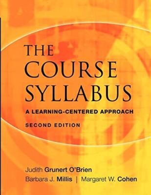 The Course Syllabus, Second Ed - Paperback - ACCEPTABLE