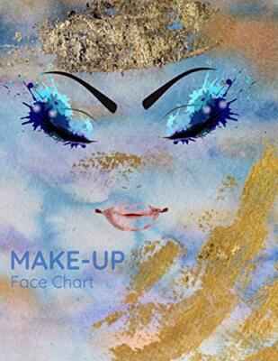 Make-up Face Chart: Make-up Artists SchA14ler Vi, Glitter, Glamour, Millioncr-,