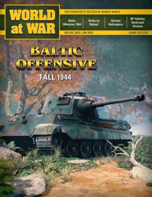 World at War, выпуск №93 - Журнал + игра Балтийское наступление, осень 1944 г. ЗАПЕЧАТАНО