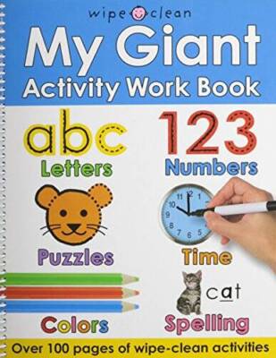 My Giant Activity Workbook (Wipe Clean) - Paperback - VERY GOOD