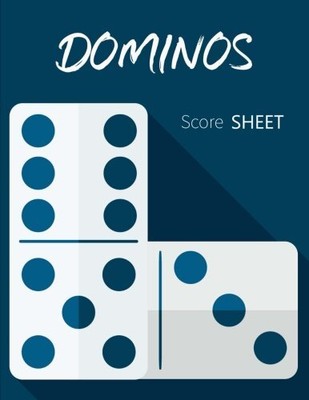 DOMINOS SCORE SHEET: DOMINOS SCORE GAME RECORD BOOK, By Narika Publishing *NEW*