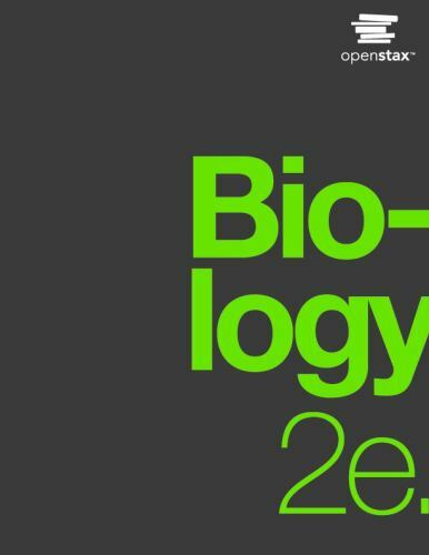 Biology 2e by Mary Ann Clark, Matthew Douglas and Jung Choi