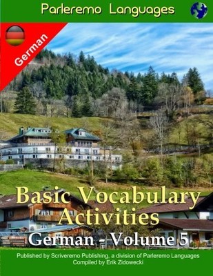 PARLEREMO LANGUAGES BASIC VOCABULARY ACTIVITIES GERMAN - By Erik Zidowecki Mint