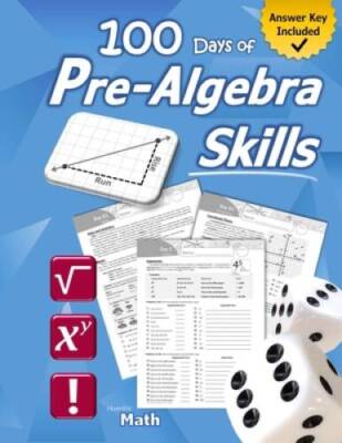 Pre-Algebra Skills: (Grades 6-8) Middle School Math Workbook (Prealgebra: - GOOD