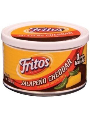 Fritos Cheese Dip, Jalapeno Cheddar Flavor, 9 Oz (1 Can)