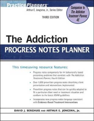 The Addiction Progress Notes Planner - Paperback - ACCEPTABLE