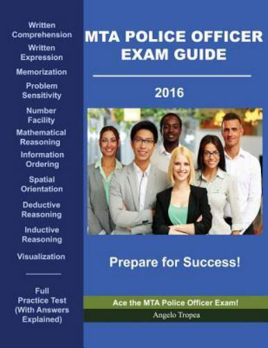 MTA Police Officer Exam Guide by Angelo Tropea (2016, Trade Paperback ...