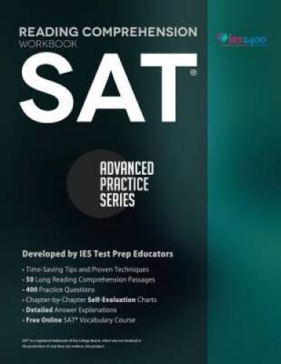 SAT Reading Comprehension Workbook: Advanced Practice Series (Volume 1) - GOOD
