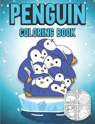 Penguin Coloring Book: Funny Penguin ..., Ejtahr, Sarah